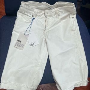 Paige Jax Knee Shorts